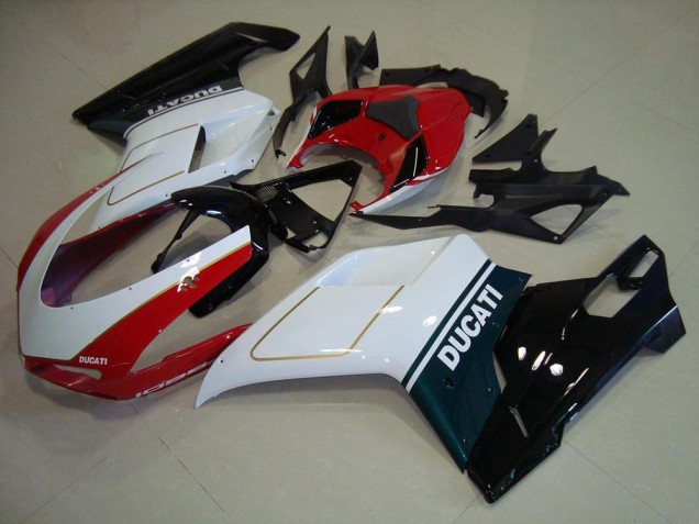Ducati 848 1098 1198 2007-2014 Verkleidungen - Tri Color Verkauf