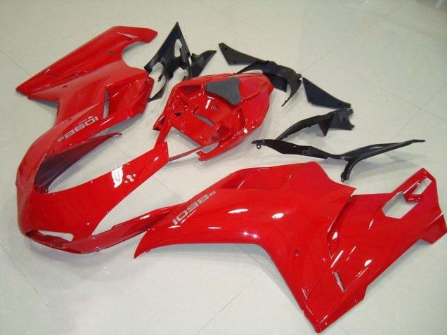 Ducati 848 1098 1198 2007-2014 Verkleidungen - Rot Original Verkauf