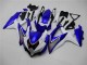 Suzuki GSXR 600 / 750 K8 2008-2010 Verkleidungen - Weiß Blau Verkauf