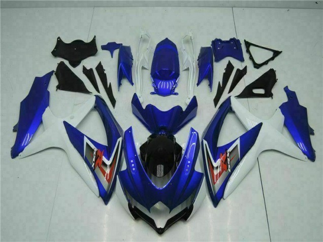Suzuki GSXR 600 / 750 K8 2008-2010 Vollverkleidung - Blau Weiß Verkauf