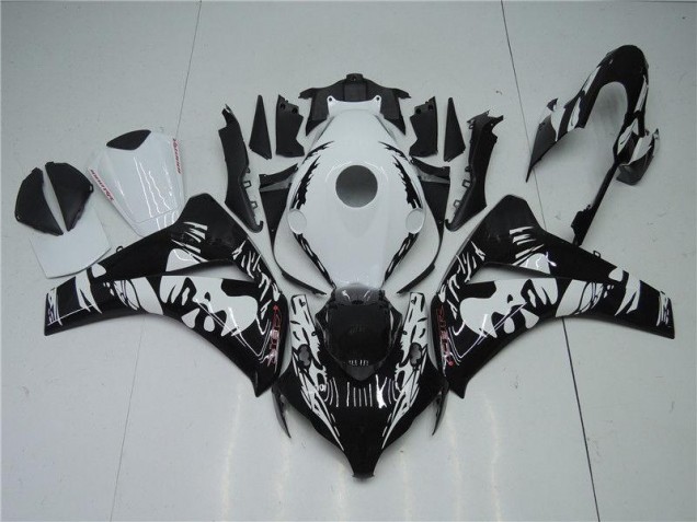 Honda CBR 1000 RR 2008-2011 Verkleidungen - Schwarz Weiß Verkauf Honda CBR 1000 RR 2008-2011 Verkleidungen - Schwarz Weiß Verkauf