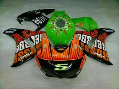 Honda CBR 1000 RR 2008-2011 Verkleidungen - Grün Orange Verkauf