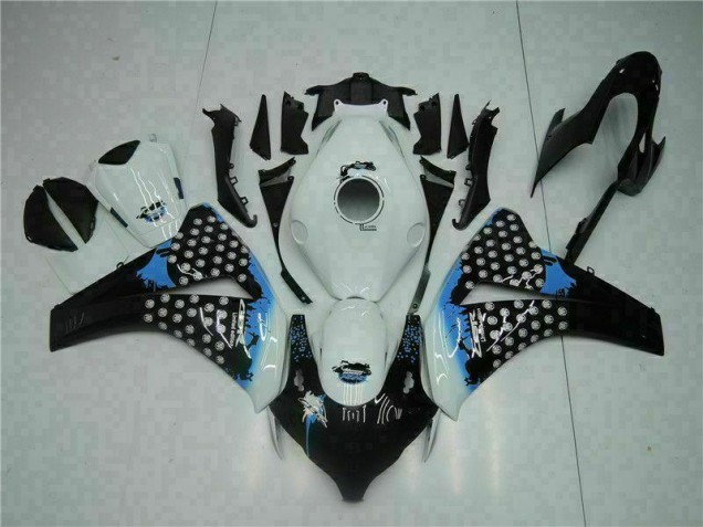 Honda CBR 1000 RR 2008-2011 Verkleidung - Weiß Schwarz Verkauf Honda CBR 1000 RR 2008-2011 Verkleidung - Weiß Schwarz Verkauf
