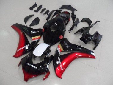 Honda CBR 1000 RR 2008-2011 Verkleidung - Schwarz Rot Mugen Verkauf