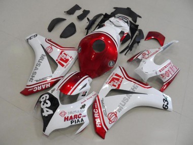 Honda CBR 1000 RR 2008-2011 Verkleidung - Weiß Rot HARC Pro PIAA 634 Verkauf