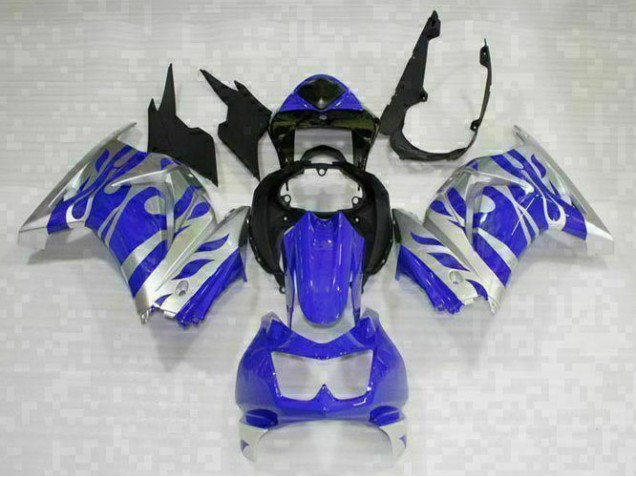 Kawasaki EX250 2008-2012 Verkleidungen - Schwarz Blau Verkauf Kawasaki EX250 2008-2012 Verkleidungen - Schwarz Blau Verkauf