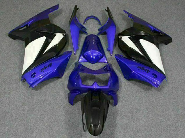 Kawasaki EX250 2008-2012 Verkleidungen - Blau Weiß Schwarz Ninja Verkauf