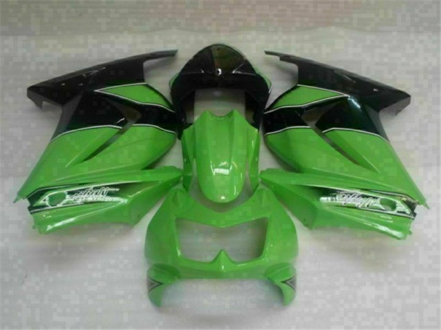 Kawasaki EX250 2008-2012 Verkleidung - Grün Schwarz Verkauf Kawasaki EX250 2008-2012 Verkleidung - Grün Schwarz Verkauf