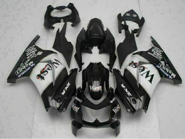 Kawasaki EX250 2008-2012 Verkleidungen - Schwarz West Verkauf