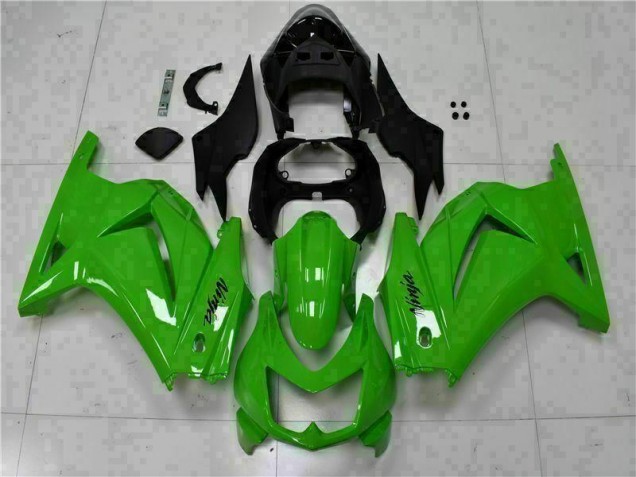 Kawasaki EX250 2008-2012 Verkleidung - Grün Schwarzer Ninja Verkauf
