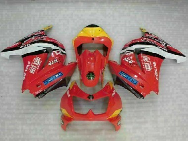 Kawasaki EX250 2008-2012 Verkleidungen - Rot Gelb Verkauf