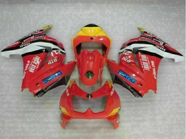 Kawasaki EX250 2008-2012 Verkleidungen - Rot Gelb Verkauf