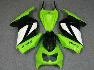 Kawasaki EX250 2008-2012 Verkleidungen - Grün Schwarzer Ninja Verkauf