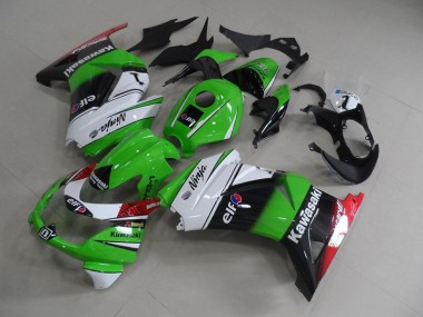 Kawasaki ZX 250R 2008-2012 Verkleidung - Grün Weiß Schwarz Verkauf