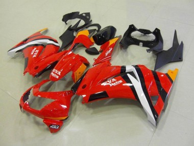 Kawasaki ZX 250R 2008-2012 Verkleidung - Rot Schwarz Verkauf
