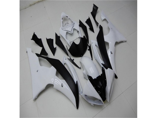 Yamaha R6 2008-2016 Verkleidung - Weiß Schwarz Verkauf Yamaha R6 2008-2016 Verkleidung - Weiß Schwarz Verkauf
