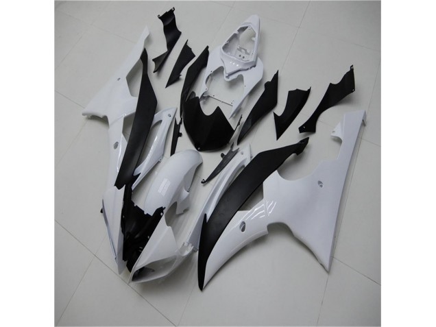 Yamaha R6 2008-2016 Verkleidung - Weiß Schwarz Verkauf Yamaha R6 2008-2016 Verkleidung - Weiß Schwarz Verkauf