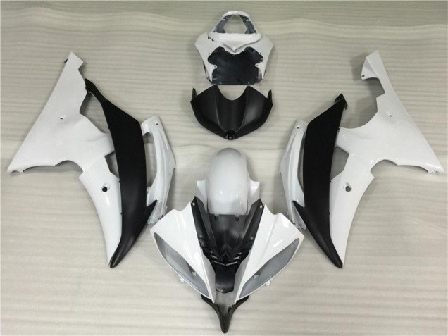 Yamaha R6 2008-2016 Verkleidung - Weiß Schwarz Verkauf Yamaha R6 2008-2016 Verkleidung - Weiß Schwarz Verkauf