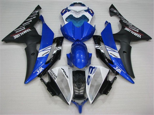 Yamaha R6 2008-2016 Verkleidungen - Weiß Blau Schwarz Verkauf Yamaha R6 2008-2016 Verkleidungen - Weiß Blau Schwarz Verkauf
