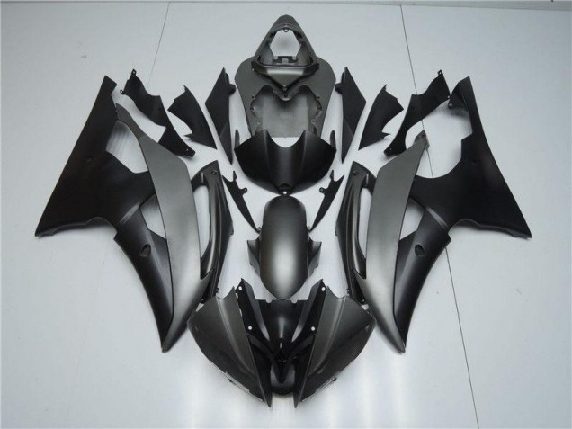 Yamaha R6 2008-2016 Vollverkleidung - Grau Schwarz Verkauf Yamaha R6 2008-2016 Vollverkleidung - Grau Schwarz Verkauf