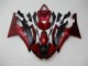 Yamaha R6 2008-2016 Verkleidungen - Rot Schwarz Verkauf