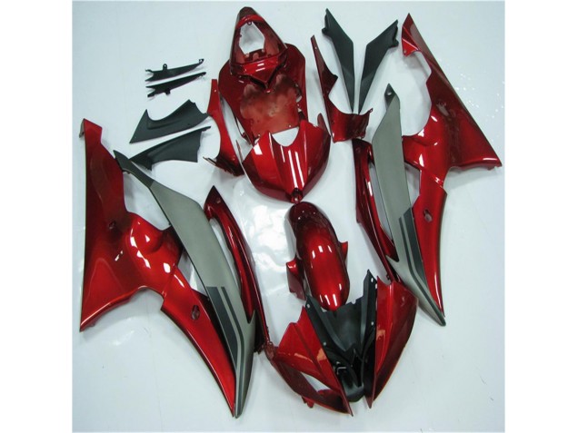 Yamaha R6 2008-2016 Verkleidungen - Rot Grau Verkauf Yamaha R6 2008-2016 Verkleidungen - Rot Grau Verkauf