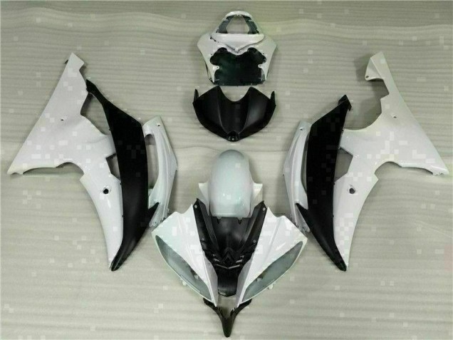 Yamaha R6 2008-2016 Verkleidung & Plastik - Weiß Schwarz Verkauf Yamaha R6 2008-2016 Verkleidung & Plastik - Weiß Schwarz Verkauf
