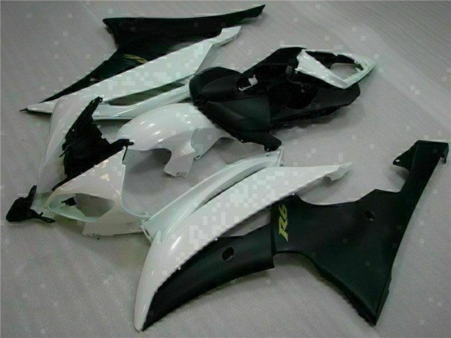 Yamaha R6 2008-2016 Verkleidungen & Plastik - Weiß Schwarz Verkauf Yamaha R6 2008-2016 Verkleidungen & Plastik - Weiß Schwarz Verkauf
