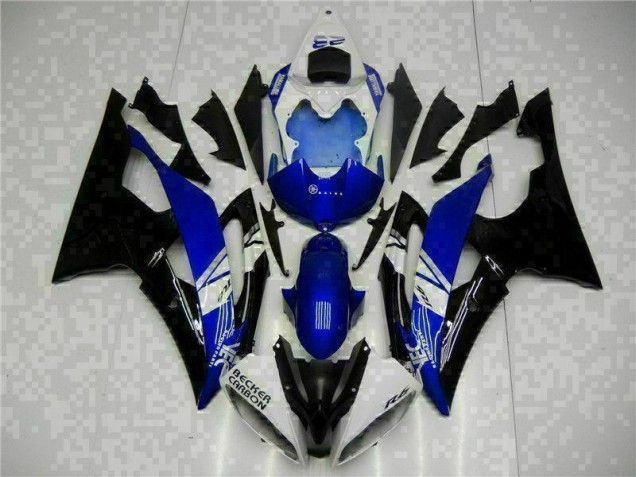 Yamaha R6 2008-2016 Verkleidung - Blau Schwarz Verkauf
