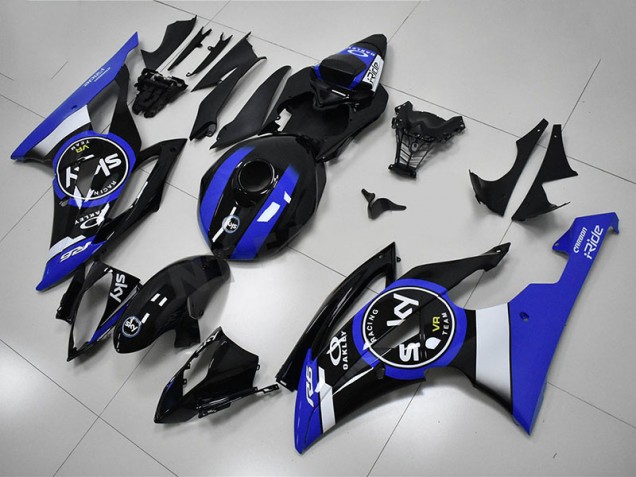 Yamaha R6 2008-2016 Verkleidungen & Plastik - Blau Schwarz Verkauf Yamaha R6 2008-2016 Verkleidungen & Plastik - Blau Schwarz Verkauf