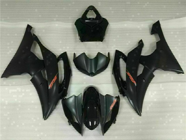 Yamaha R6 2008-2016 Verkleidungen Plastik Kits - Schwarz Verkauf