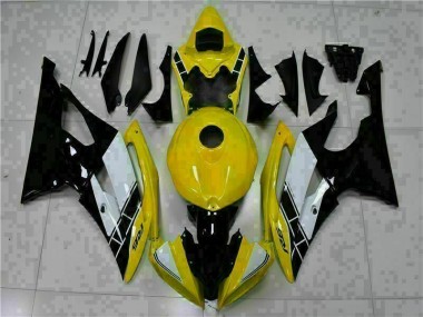 Yamaha R6 2008-2016 Vollverkleidung - Gelb Schwarz Verkauf