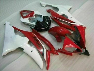 Yamaha R6 2008-2016 Verkleidungen - Rot Weiß Verkauf
