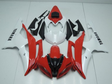 Yamaha R6 2008-2016 Verkleidungen - Rot und PerlWeiß Verkauf
