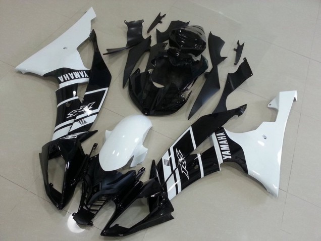 Yamaha R6 2008-2016 Verkleidungen - Weiß Und Schwarz Verkauf Yamaha R6 2008-2016 Verkleidungen - Weiß Und Schwarz Verkauf