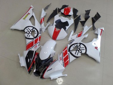 Yamaha R6 2008-2016 Verkleidungen - Weiß mit Big Yamaha Logo Verkauf
