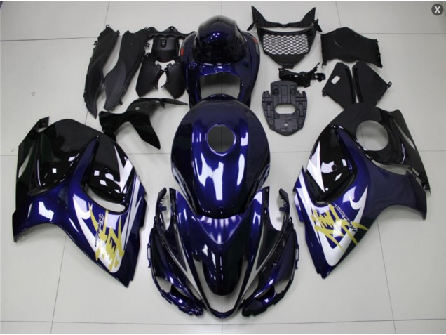 Suzuki GSXR 1300 Hayabusa 2008-2019 Verkleidungen - Blau Gold Verkauf