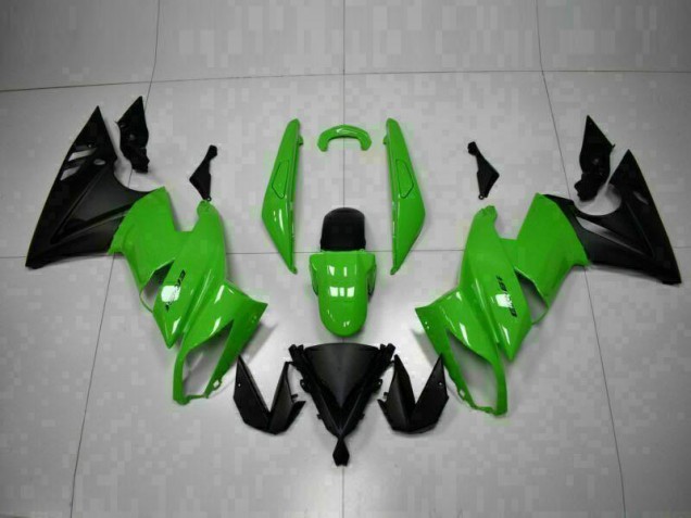 Kawasaki EX650 2009-2011 Verkleidung - Grün Schwarz Verkauf
