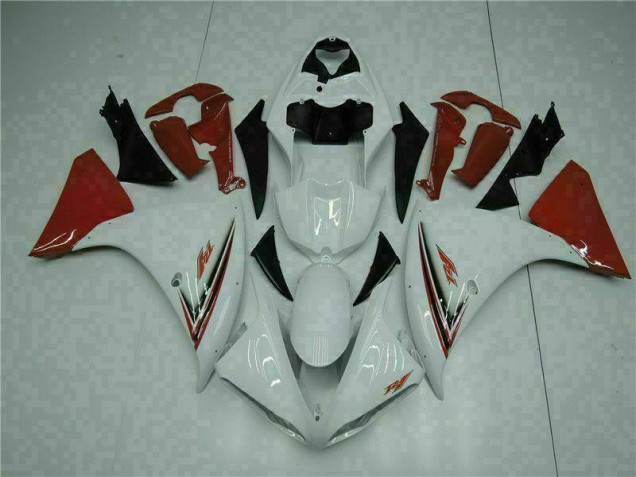 Yamaha R1 2009-2011 Verkleidungen - Weiß Rot Verkauf