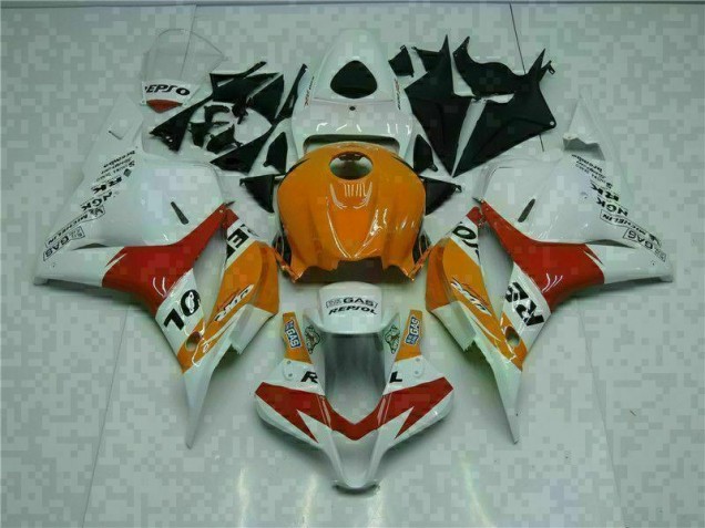 Honda CBR 600 RR 2009-2012 Verkleidungen - Weiß Orange Repsol Verkauf Honda CBR 600 RR 2009-2012 Verkleidungen - Weiß Orange Repsol Verkauf