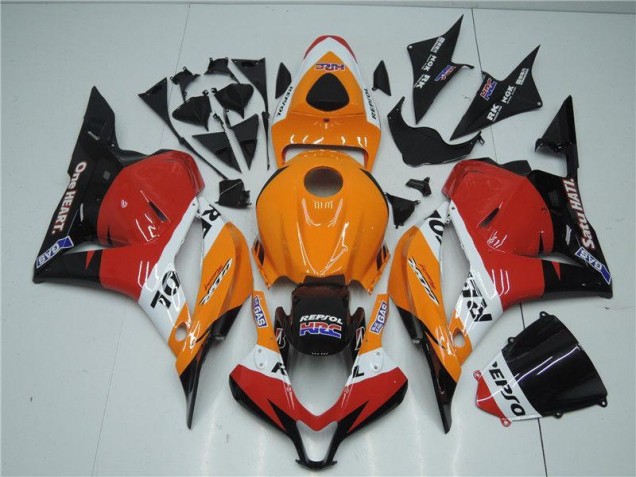Honda CBR 600 RR 2009-2012 Verkleidungen - Orange Rot Schwarz Repsol Verkauf Honda CBR 600 RR 2009-2012 Verkleidungen - Orange Rot Schwarz Repsol Verkauf