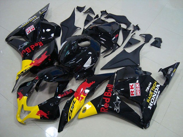 Honda CBR 600 RR 2009-2012 Verkleidungen - Schwarzer Rot Bull Verkauf Honda CBR 600 RR 2009-2012 Verkleidungen - Schwarzer Rot Bull Verkauf