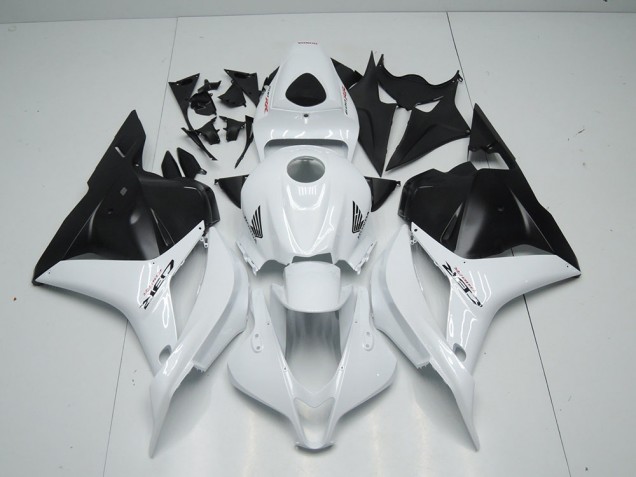 Honda CBR 600 RR 2009-2012 Verkleidungen - Weiß Matt Schwarz Verkauf