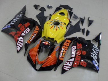 Honda CBR 600 RR 2009-2012 Verkleidungen - Gelb Rossi Rennen Verkauf