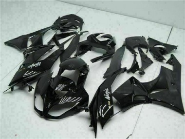 Kawasaki ZX6R 2009-2012 Verkleidungen - Schwarz Weiß Ninja 636 Verkauf