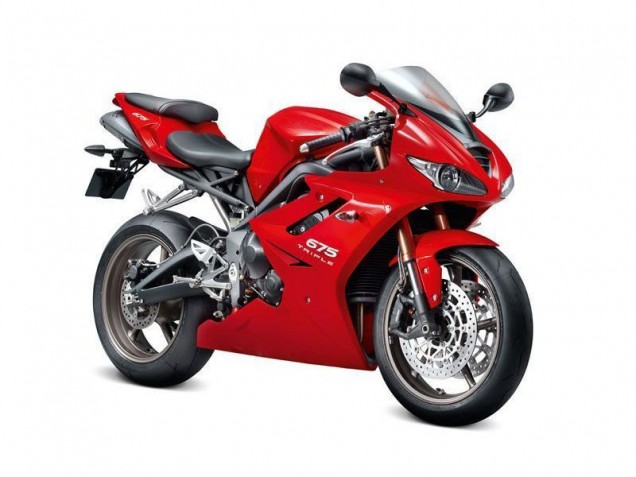 Triumph Daytona 675 Triple 2009-2012 Verkleidungen - Rot Verkauf Triumph Daytona 675 Triple 2009-2012 Verkleidungen - Rot Verkauf