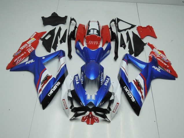 Suzuki GSXR 1000 K9 2009-2016 Verkleidungen - Blau und Rot Verkauf Suzuki GSXR 1000 K9 2009-2016 Verkleidungen - Blau und Rot Verkauf