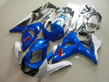 Suzuki GSXR 1000 K9 2009-2016 Verkleidung - Blaur und Weißer OEM Stil Verkauf
