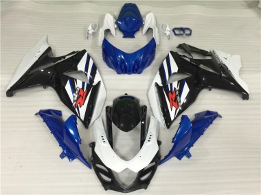 Suzuki GSXR 1000 K9 2009-2016 Verkleidung - Weiß Blau Schwarz Verkauf