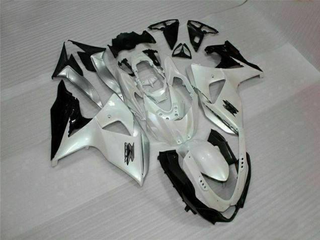 Suzuki GSXR 1000 K9 2009-2016 Verkleidungen - Weiß Schwarz Verkauf Suzuki GSXR 1000 K9 2009-2016 Verkleidungen - Weiß Schwarz Verkauf